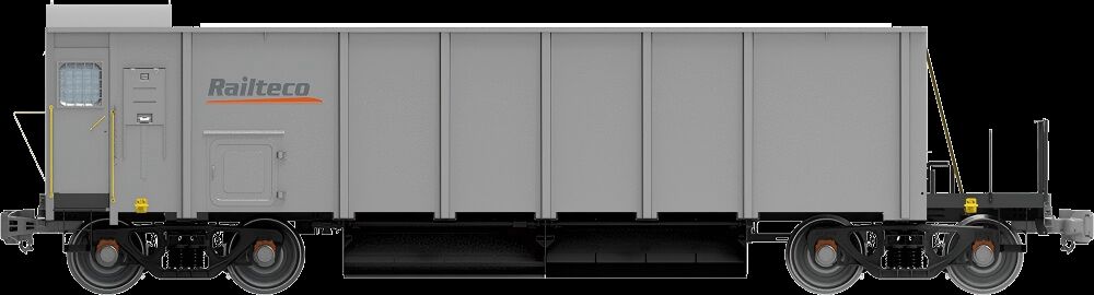 80km/H Ballast Covered Hopper Train Car Wagon For Goods Grain  TB Standard