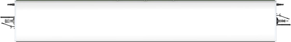 Steel Construction Luggage Van with UIC540 Air Braking for 1000mm Gauge Railway in Bangladesh