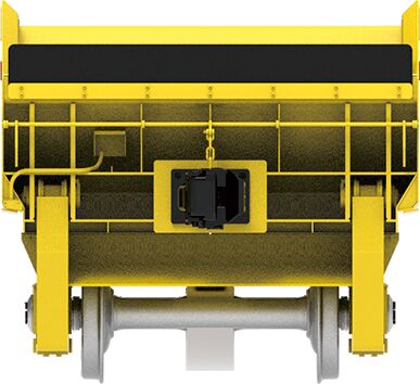 39.6 Tonnes Goods Wagon 14t Underground Ore Transport Railway Goods Van