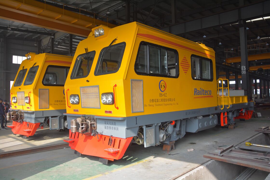 Multi-functional Rail Service Type Rail Car With Crane