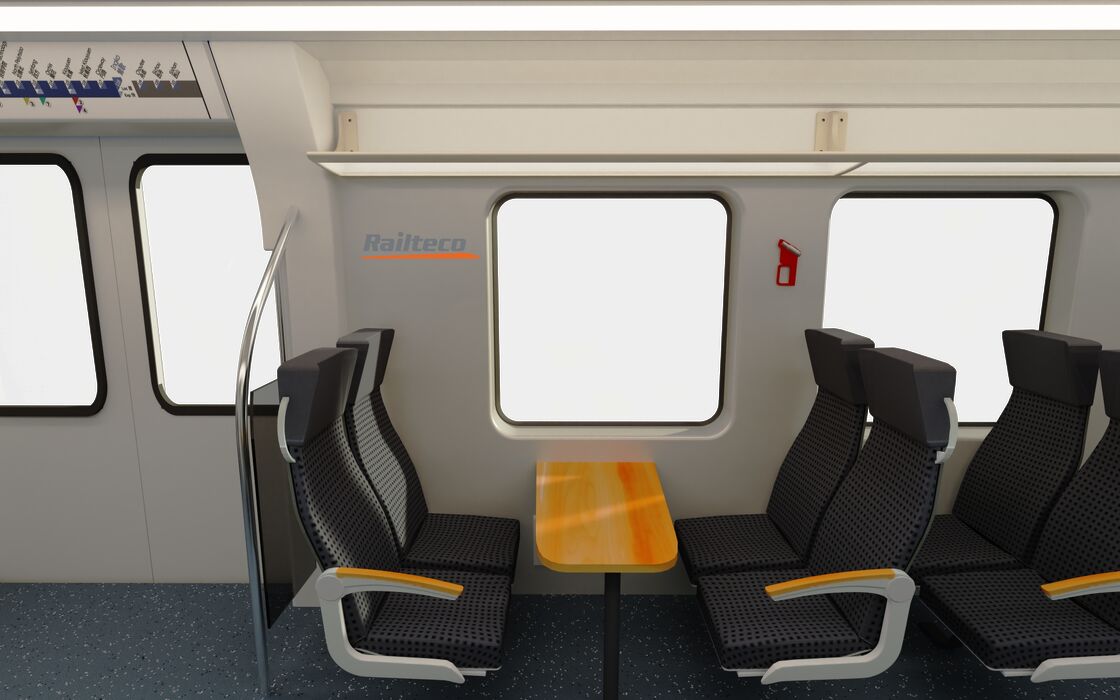 4 Car DMU 120km/h Diesel Multiple Unit with Intelligent Network Control