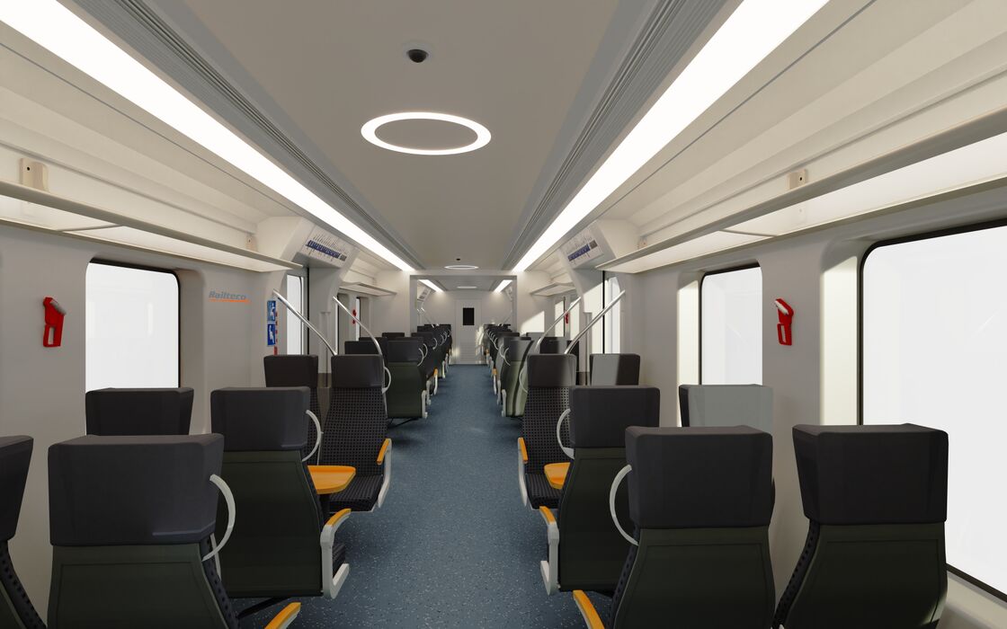 4 Car DMU 120km/h Diesel Multiple Unit with Intelligent Network Control