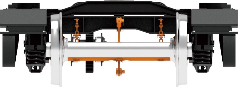 RTHZ15 Bogie Is Mainly Applied To Railway Engineering Vehicles Used For Rail Transportation