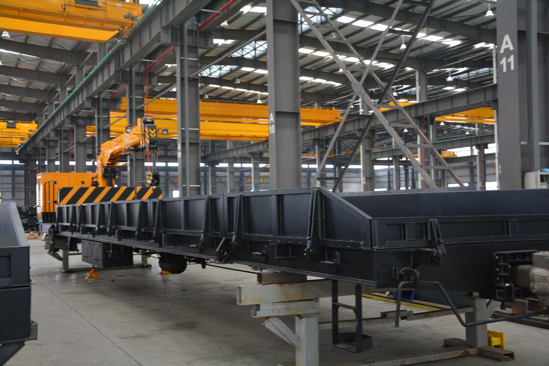 Bogie Type Y25Lsd1-K Flatbed Rail Transport Wagon Offering Fixed Bogie Wheelbase 1727.2mm Engineered for Heavy Cargo Transport
