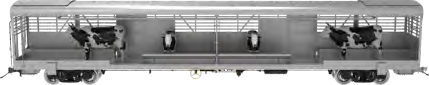 Railway Livestock Wagon With 60-100 Tons Capacity, Bottom Discharge, And Up To 100 Km/h Speed For Animal Transport