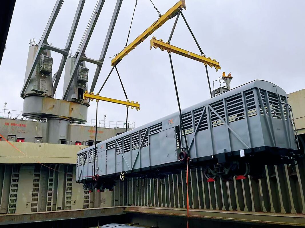 Railway Livestock Wagon With 60-100 Tons Capacity, Bottom Discharge, And Up To 100 Km/h Speed For Animal Transport
